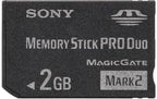 Sony MSMT2G 2GB Memory Stick PRO Duo
