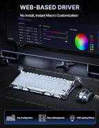 GravaStar Mercury K1 Pro Wireless 75% Mechanical Keyboard