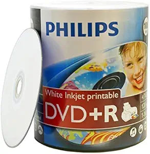 Philips DR4I6U00F/27 DVD+R 16x 4.7GB 120 Minute Discs 100 Pack