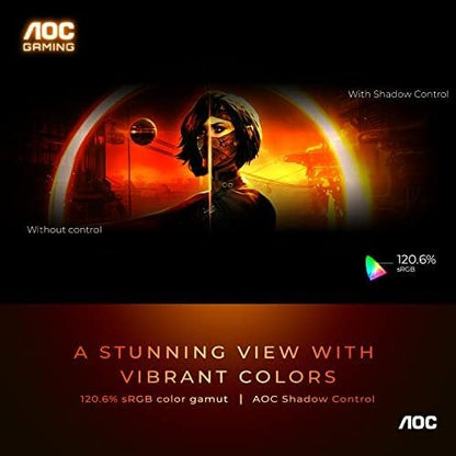 AOC CQ27G3S 27" Curved Gaming Monitor - 165Hz, 1ms, FreeSync Premium
