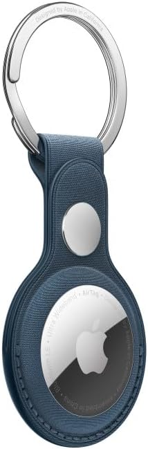 Apple AirTag FineWoven Pacific Blue Key Ring