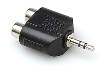 Hosa GRM193 Dual RCA to 3.5mm TRS Adapter