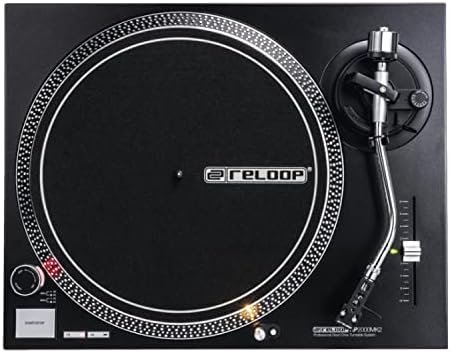 Reloop RP-2000 MK2 DJ Turntable Pair Bundle Direct Drive
