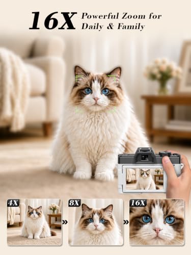NBDDIGITAL True 5K 64MP Point-and-Shoot Digital Camera — main product image