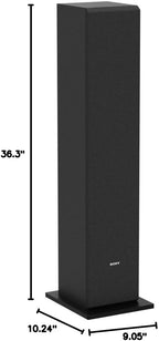 Sony E9SNSSCS3 SS-CS3 Floor Standing Speaker - 4-Driver, Bass Reflex