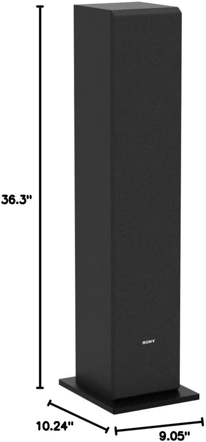 Sony E9SNSSCS3 SS-CS3 Floor Standing Speaker - 4-Driver, Bass Reflex