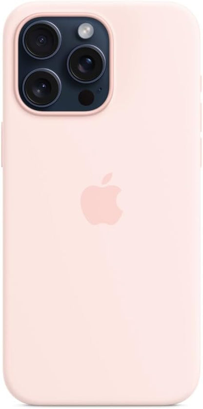 Apple iPhone 15 Pro Max Silicone Case MagSafe - Light Pink