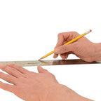 Westcott ZC-36 Stainless Steel Zero Center Ruler 36 Inch