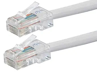 Monoprice 113252 - Cat6 Ethernet Patch Cable - 3ft, White, ZEROboot