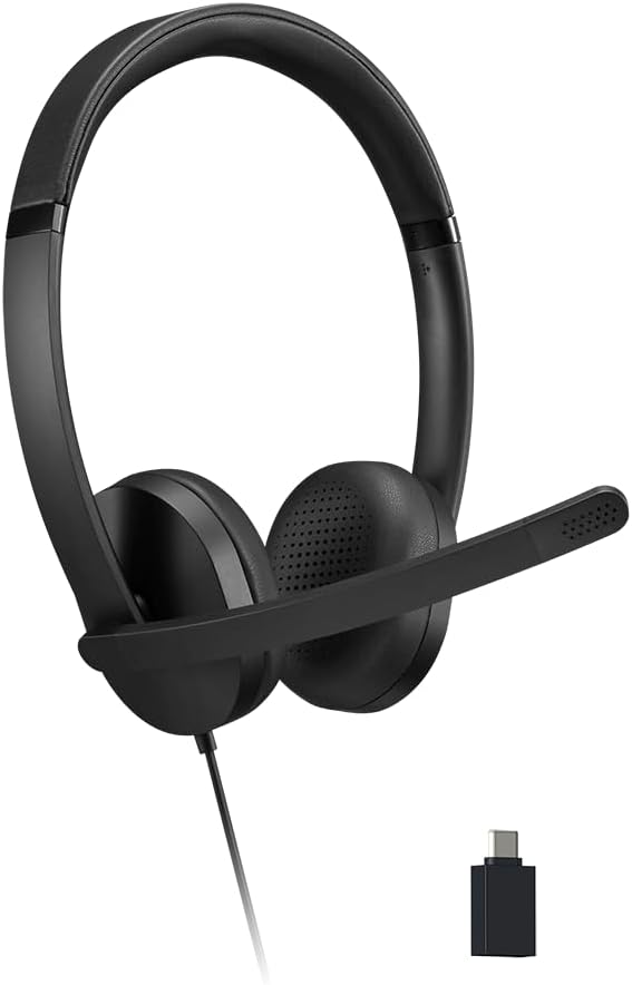Lenovo GXD1R27243 USB-C Wired Headset Noise-Canceling Mic