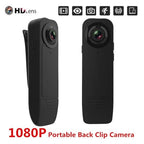 BXGBWKZHRQF 1080P Clip-On Portable Body Camera