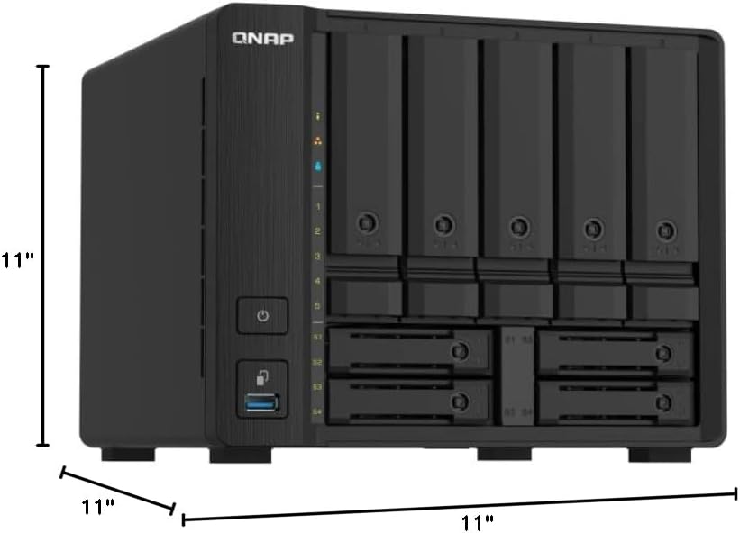 QNAP TS-932PX-4G 9-Bay 10GbE High-Speed NAS