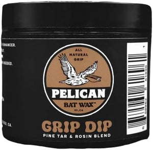 Pelican Pine Tar Bat Wax Grip Dip - 4oz Rosin Blend