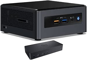 Intel BOXNUC8I3CYSN2-4330-41571 NUC Mini PC i3 Radeon 540 Dock Bundle