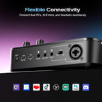MAONO G3 Dual-USB Gaming Audio Mixer with XLR Input