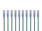 Monoprice Cat6A Ethernet Patch Cable SlimRun 10-Pack
