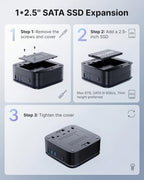 KAMRUI AK1PLUS Mini PC with Intel Celeron N5095