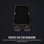 Thermaltake CL-W281-CU00BL-A Pacific CLD240 Copper Radiator