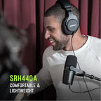Shure SRH440A Professional Studio Monitoring Headphones