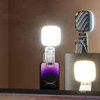 BFKRYP Mini Clip-On Portable LED Selfie Fill Light