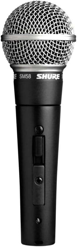 Shure SM58S Vocal Microphone - Dynamic Cardioid with Switch
