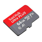 SanDisk SDSDQM-0128G 64GB Ultra MicroSD Card Adapter
