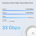 TP-Link WiFi 7 Mesh System Deco BE95 BE33000 Whole Home 3-Pack