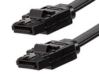 Monoprice 140407 SATA 6Gbps Locking Latch Cable 10-Pack