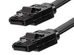 Monoprice 140407 SATA 6Gbps Locking Latch Cable 10-Pack