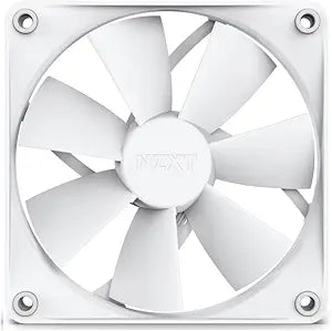 NZXT RF-P12SF-W1 F120P 120mm Static Pressure Cooling Fan White