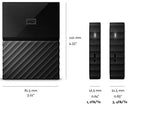 Western Digital WDBYFT0040BBK 4TB My Passport USB 3.0 Renewed