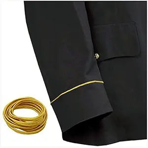 Vanguard 2772101 Army Soutache Gold 1/8 inch - 1 yard cut