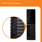 Western Digital WDBBGB0030HBK-NESN 3TB My Book USB 3.0 External HDD