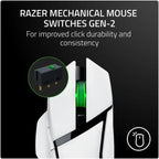 Razer Basilisk V3 X HyperSpeed White Wireless Gaming Mouse