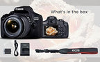 Canon 2727C002AA EOS Rebel T7 DSLR Bundle