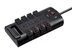 Monoprice 115874 Rotating 12 Outlet Surge Protector