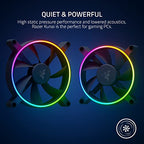 Razer Kunai Hydraulic 120MM ARGB PC Fan Controller Bundle