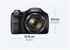 Sony DSCH300B.CEH Cyber-Shot 35x Zoom Digital Camera