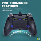 PowerA Advantage Wired Xbox Controller with Hall Effect Sticks