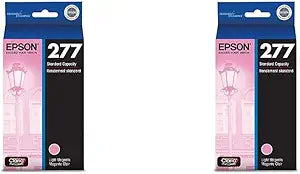 Epson T277620 Claria Photo HD Light Magenta Ink Cartridge 2-Pack