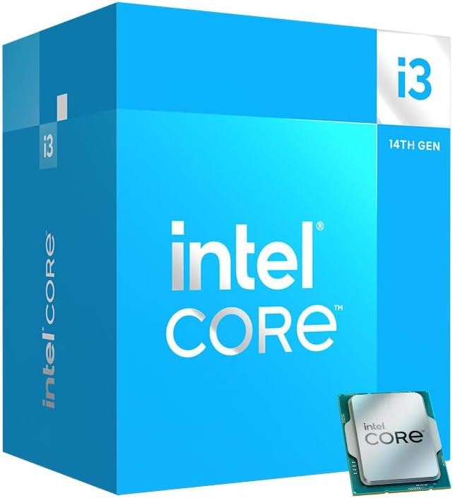 Intel BX8071514100 Core i3-14100 Desktop Processor: 4 Cores, 4.7 GHz