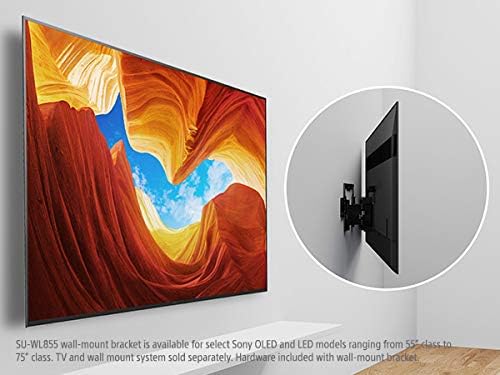 Sony X900H 55-Inch 4K TV - HDR, Alexa Compatible + Wall Mount