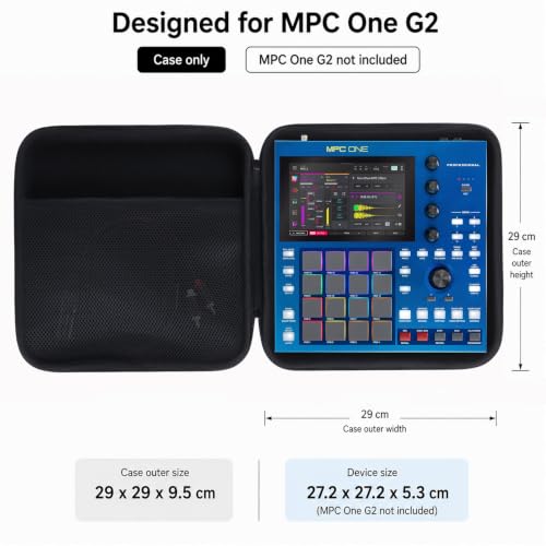Lebakort Hard Carrying Case for Akai MPC One G2 — main product image