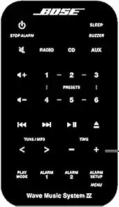 Bose 738526-0010 Wave Music System IV Remote — main product image