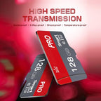 ZHSWEN 128GB Class 10 microSD Card with SD Adapter