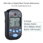 Generic Clip-On Digital Metronome with Color LCD Screen