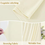 Tao-Ge Draped Stretchy Wedding Arch Backdrop Cover