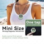 Truely Dual-Lens Mini Thumb Action Camera with 4K Touchscreen