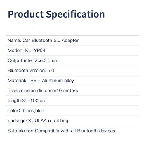 QLECMSGSW 5.0 Aux Receiver Dongle with Built-in Mic — main product image
