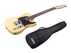 Monoprice 610261 Indio Series 6-String Electric Guitar - Blonde